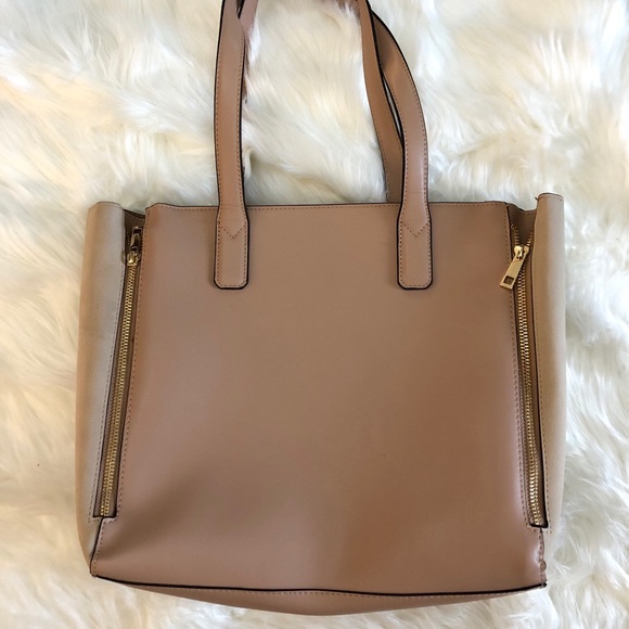 A New Day Blush Pink Vegan Leather Handbag - Picture 2 of 8